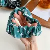 Inventario Mayorista de Comercio Exterior ¡Último Pedido! ¡Compra Grupal en Vivo! Goma para el Cabello Pequeña Floral Estilo Coreano Anillo de Intestino Grande Elegante Retro