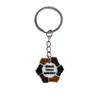 Llavero de chica negra, llavero de PVC especial transfronterizo europeo y americano con dibujos animados, llavero, bolso, accesorios de decoración