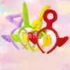 Diadema de Felpa de Colores Teletubbies para Mujer, Linda Diadema Infantil Popular en Internet 2025, Nuevo Tocado, Accesorios para el Cabello de Dibujos Animados