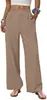 Amazon Transfronterizo 2026 Pantalones Anchos de Pierna Ancha con Bolsillos, de Cintura Alta, Caídos, Casual Sueltos tipo Palazzo para Mujer