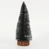 Mini Árvore de Natal Enfeites de Mesa DIY Decorações de Agulhas de Pinheiro Cedro Cena de Janela de Natal Adereços de Decoração de Atmosfera