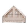 Tienda inflable de una capa de 6,3 m2 para acampada al aire libre, impermeable, para acampada familiar, para 3-4 personas, estilo cumbrera, totalmente automática para uso doméstico