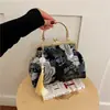 Bolsa de Festa Feminina Fashion 26 Novo Estilo Étnico Chinês Combinando com Hanfu Qipao Bolsa de Ombro Único Transversal Retrô
