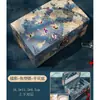 Caixa de joias de dote caixa de armazenamento pacote de material DIY caixa de madrepérola caixa de joias laca popular madrepérola estilo chinês madeira