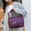 Bolsa de Mãe de Meia-Idade de Tecido Oxford Bolsa Transversal Bolsa de Ombro Feminina de Verão Impermeável Multibolsos Grande Capacidade Bolsa de Mamãe Atacado