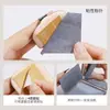 GECOMO Papel Absorbente de Grasa Facial Portátil con Esponja, Espejo y Estuche de Almacenamiento, Papel Absorbente de Grasa Facial Portátil con Esponja