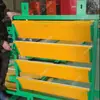 Rejillas de Ventilación Regulables con Lamas para Minas Subterráneas de Carbón, Rejillas de Ventilación Regulables Hechas de Láminas de Polímero de Cloruro de Polivinilo