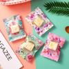 Bolsa de empaque para galleta crujiente de leche y jujube hecha a mano pura, bolsa autosellante para galleta crujiente de yema de pastel de luna, galletas pequeñas, dulces, galletas, papel de turrón