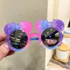 Princesa Transfronteriza Película Colorida Gafas de Sol para Niños Degradado Lazo Orejas Grandes Gafas de Sol para Niños Gafas Lindas Tendencia