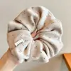 Goma para el pelo con lazo estilo coreano para mujer, Accesorio para el pelo extragrande de alta gama, Goma elástica para el pelo estilo perezoso