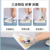Cubrezapatos de Lluvia para Niños Niños y Niñas Impermeable Cubre Pies Antideslizante Resistente al Desgaste Bebé Estudiante Zapatos de Agua Botas de Lluvia Altas