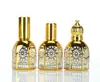 Em Estoque Atacado Frascos Rollerball Octogonais Galvanizados, Frascos Spray, Frascos Dispenser de Vidro para Óleos Essenciais de Alta Qualidade com Vários Estilos e Tampas Exclusivas