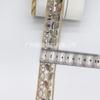 3cm Estilo Étnico Bordado Lantejoula Renda Fio Dourado Roupa Estilo Ocidental DIY Bainha de Saia Decote Acessórios Materiais