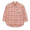 Camisa de Manga Larga de Algodón Puro para Niñas 2026 Estilo Nuevo de Primavera Estilo Coreano Camisa a Cuadros para Niños Top de Moda Ropa para Niños Chaqueta