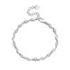 Pulseira de Prata de Lei 999 para Menina, Luxo Leve, Design de Nicho, Novo Estilo, Moda Inspirada, Presente Exquisito