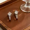 Mini Pinzas para Orejas en Forma de U con Circonita para Mujer, Brazaletes para Orejas sin Perforación, Diseño de Nicho de Lujo Ligero, Sin Dolor, Pendientes de Estilo Trendy Ins para Estudiantes