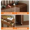 Nuevo Perchero de Ropa y Zapatero de Estilo Chino Integrado Marco de Madera Maciza Simple Moderno Armario Divisor de Puerta para el Hogar Armario de Entrada
