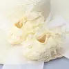 Sapatos de Bebê para Primavera, Verão e Outono 0-1 Ano Sapatos de Princesa com Renda Sapatos de Flor Sapatos Macios para Crianças Pequenas Sapatos de Primeiro Passo do Bebê Sapatos de Lua Cheia