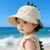 Sombrero de Pescador de Protección Solar de Verano para Bebé con Ala Ancha Linda y Parasol de Malla Fina Desmontable para Niños y Niñas