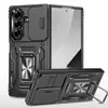 Adequado para Capa de Celular Samsung Z Fold 7 Suporte de Anel de Metal Dobrável Sucção Magnética para Carro Janela Dobrável Fold6