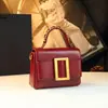Bolsa Feminina de Couro Genuíno, Bolsa Transversal Estilo Francês, Nova Moda 2026 Bolsa de Mão, Design de Nicho de Alto Padrão, Bolsa Quadrada Pequena Simples
