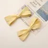Color Caramelo Simple Coreano Tela Lazo Grande DIY Hecho a Mano Accesorios para el Cabello Zapatos Calcetines Bolsas Accesorios de Ropa