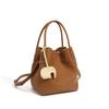 Bolso Cesta Cubo de Piel de Vaca de Primera Capa 2026 Nuevo Más Vendido para Mujer Bolso de Mano Casual Simple Versátil Bolso Cruzado