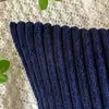 Funda de almohada de pana de rayas finas nueva y de gran venta en Amazon transfronterizo, cojín para coche de color liso, respaldo de cama, sala de estar
