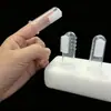 Cepillo de Dientes Popular de Silicona para Mascotas Transfronterizo, Cepillo de Dientes para Perros, Dedo de Silicona, Cepillo de Dientes Universal para Dedos para Gatos y Perros, Cepillo Limpiador de Recubrimiento Lingual