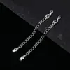 Pulseira Folheada a Ouro 18K Corrente de Fecho da Pulseira Material Artesanal DIY Corrente de Extensão para Pulseira Colar Joias Versátil Atacado