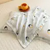 Funda de almohada infantil 60S Lyocell Tencel 30X50 Dibujos animados Seda de hielo Fresca 48X74 Verano Bebé 40*60