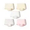 Balabala Ropa Interior de Algodón Tipo a Calzoncillos tipo boxer para Niñas para Bebés y Niños Mayores, Calzones de Cuatro Esquinas, Paquete de Cinco, Estilo Delgado de Verano