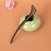 Horquilla de Sándalo Rojo Ébano Sentido Avanzado Horquilla Antigua Hanfu Disco Cheongsam Madera Cabello Horquilla Puesto Venta al por Mayor