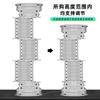 Molde de columna romana de villa modelo de columna cilíndrica de cemento redondo de hormigón europeo decorativo de plástico plantilla para construcción