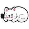 Gato de Dibujos Animados Lindo Mascota Gato Cueva Zapatos Accesorios Jardín Playa Zapatos Zapatos Flor Decorativa PVC Goma Suave Hebilla de Zapato Mayoreo