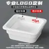 Vajilla de melamina plato blanco para platos estofados plato de exhibición imitación porcelana comercial brochetas para comida cocinada hot pot platos para porciones de pollo