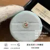 Arete de Hueso de Oreja de Acero de Titanio 316L Hueco con Diseño de Manzana, Bufanda Roja y Caballo Pequeño, Amigable para Dormir, No Extraíble, Joyería para Piercing de Oreja con Rosca Externa