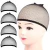 Gorro para Peluca Invisible Transparente Transpirable Ultra-Delgado Elástico Gorro Tipo Media Gorro con Malla Frontal Gorro Deslizable para Peluca Banda para la Cabeza Forro de Sombrero