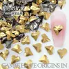 Joias para Nail Art Coração Torto Fundo Plano 3*4mm Diamante de Formato Especial Fundo Plano Diamante Brilhante de Celebridade da Internet Nail Art Usável para Unha DIY Atacado
