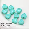 Contas de Botão de Coração de Desenho Animado Bolsa com Contas Pendurada Pulseira Colar Brincos Feitos à Mão Acessórios de Joia