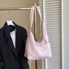 Bolso Tote de Nailon para Mujer de Gran Capacidad 2025 Nuevo Verano Casual Nicho Un Solo Hombro Cruzado Viajero Bolso Dumpling