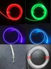 Tira de Fibra Óptica Guiadora de Luz Ultra Brillante, Sólida en Toda su Extensión, Columna Guiadora de Luz de Fibra Óptica Plástica Emisora Lateral, Luz Ambiental