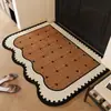 Tapete de entrada estilo usado tapete de entrada resistente à sujeira antiderrapante carpete interno de pelo em laço resistente ao desgaste tapete de entrada