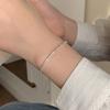 Pulsera de Plata Rota, Estilo Nuevo, Lujo Ligero, Pulsera para Mejor Amiga, Diseño de Nicho, Joyería para Mujer de Plata Rota