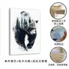 Amazon Decoración de Pared para Sala de Estar Pintura Minimalista Moderna Pintada en Spray Paisaje del Pueblo Dafen Impresión sin Marco Pintura para Colgar en el Dormitorio