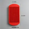Bandeja de Gelo Quadrada de Silicone com 160 Cavidades, Cubos Pequenos de 1cm, Fácil de Desenformar, Molde de Cubos de Gelo Doméstico de Venda Quente Transfronteiriça Atacado