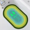 Alfombra de Barro Diatómico para Piso Alfombrilla de Baño Absorbente para Pies Felpudo de Entrada Patrón Personalizable Lavable