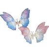 Pinza para el Cabello de Mariposa Móvil para Niños, Pinza de Pato Graduada, Pinza de Ala Moderna para Niñas Pequeñas, Aleación Transfronteriza