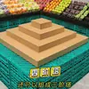 Estanterías de Exhibición Escalonadas Móviles de Cartón para Fruterías, Exhibidores Portátiles de Supermercado con Escalones de Papel Multicapa