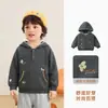 Ropa infantil Kaka Panda, sudadera con capucha infantil, ropa de otoño para niñas, top casual de otoño para niños, ropa de bebé